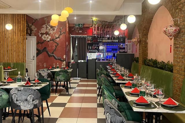 Brad Barnes dines at Fire & Wok in Cowgate, Peterborough city centre