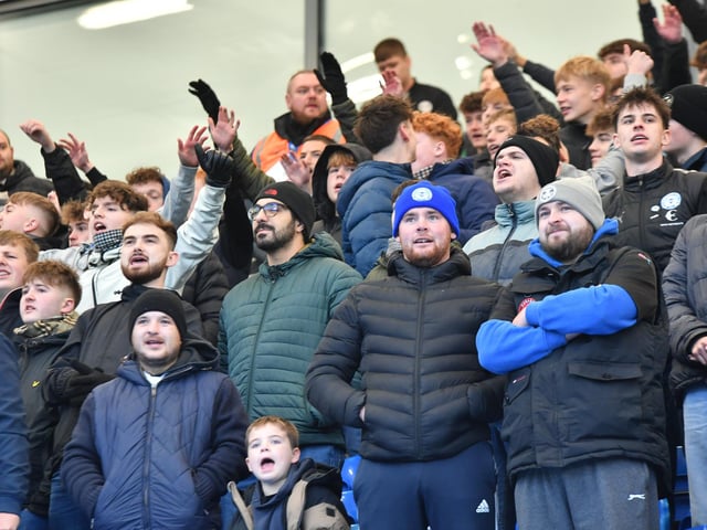 Peterborough United fans saw their side beaten at home for the first time since August.