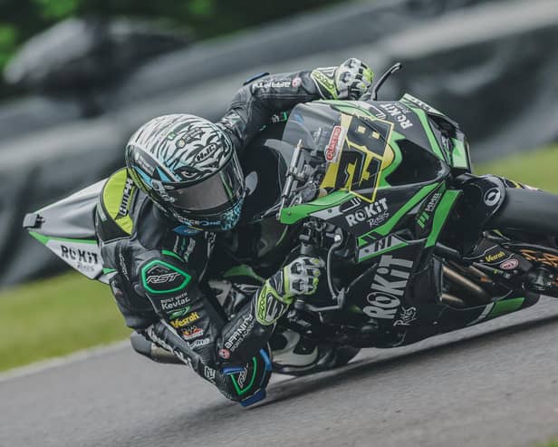 Harry Cook in action at Oulton Park. Photo Matt Anthony.