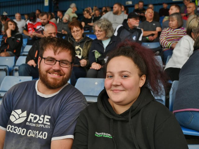 Fans in the stand