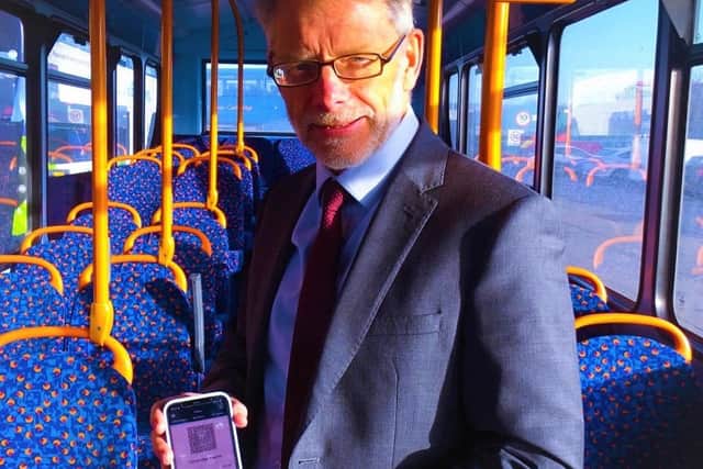 Darren Roe, managing director of Stagecoach East, who is urging passengers to consider if their journey is necessary with the summer heat feared to reach life-threatening highs.