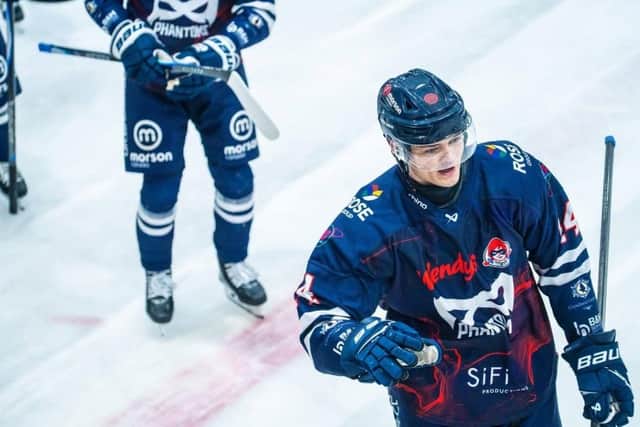 Dillon Lawrence was man-of-the-match for Pantoms at Romford Raiders. Photo Willow Florence Photography