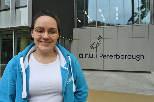 ARU Peterborough Students' Union advisor Georgia Young