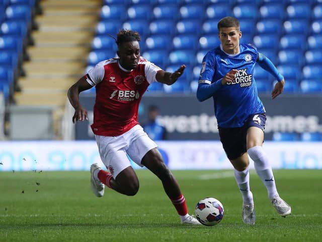 Ronnie Edwards should return to the Posh team at Wycombe on Tuesday. Photo: Joe Dent/theposh.com.