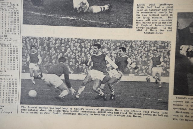 Arsenal are the only top-flight team Posh have ever beaten in the FA Cup. Goals from Derek Dougan and Peter McNamee secured a come-from-behind 2-1 win at London Road in a fourth round tie in 1965,