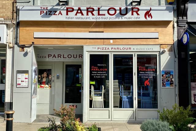 The Pizza Parlour in Cowgate, Peterborough, this morning