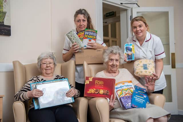 B&amp;DWC - SGB-24363 - The Hermitage Rest Home receiving its care package from Barratt Homes