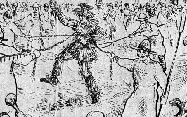 A drawing taken from the Peterborough Advertiser in 1936