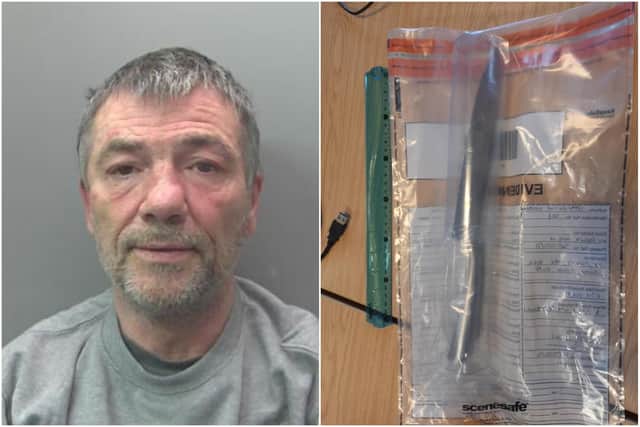 James Maguire, who has been jailed after trying to rob a Tesco at knifepoint