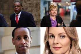 The Question Time panel for Peterborough Bim Afolami, Emily Thornberry, Hashi Mohamed, Kate McCann.