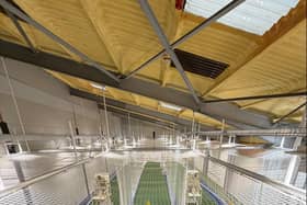 The new Stamford Indoor Cricket Centre facility.
