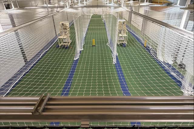 The new Stamford Indoor Cricket Centre facility.