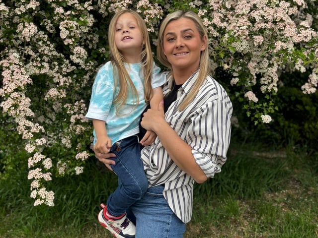Tom Butler (3) of Peterborough with mum Sophie
