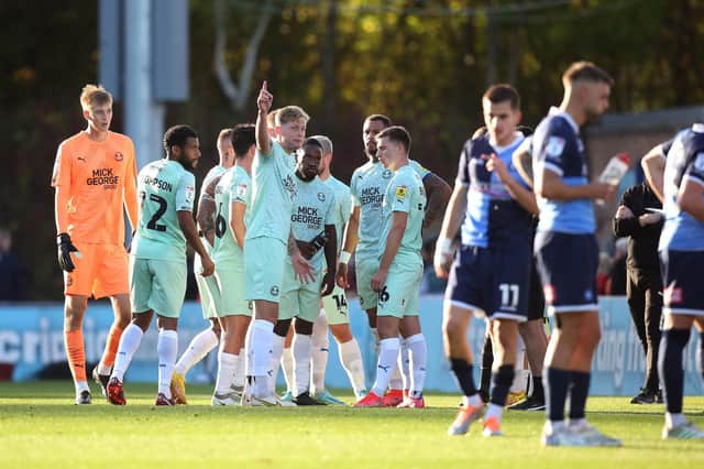 Peterborough United secured their place in the second round with a 1-1 draw at Wycombe in October. Photo: Joe Dent.