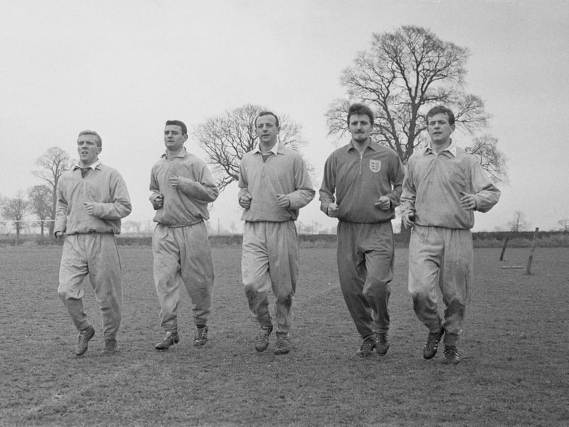 1962-63: 22 goals....Skilful centre forward (centre) who moved to Coventry City before the end of his best scoring season at Posh.