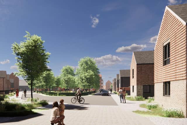 Work has started on phase three of Springstead Village.