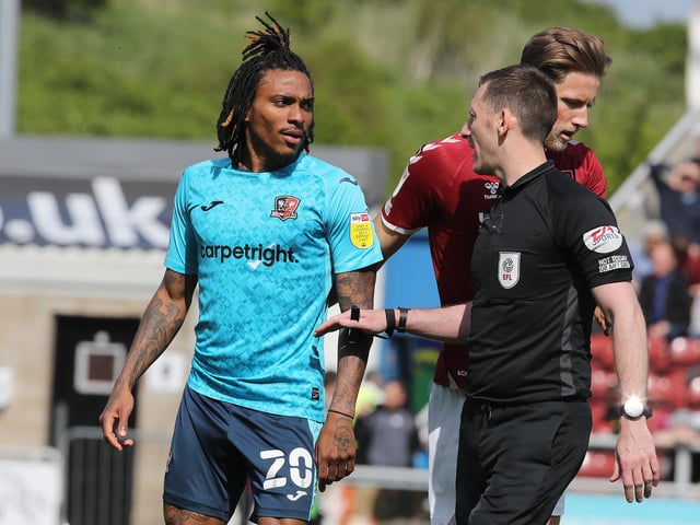 Ex-Posh youth team forward was enjoying a terrific season until his club suspended him for off-the-field issues.