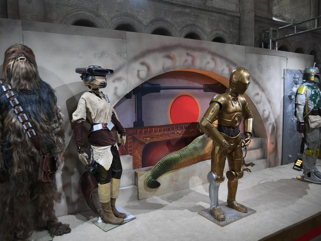 C-3PO will also be on show.