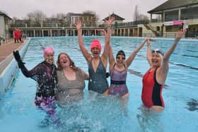 The Wild Women of the Waters swimming group members