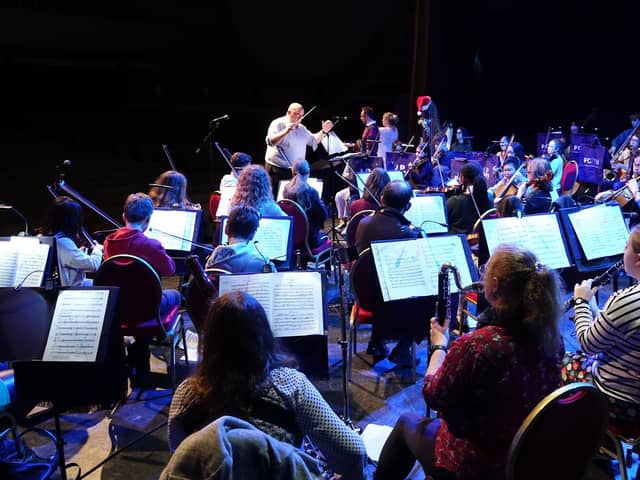 The Peterborough Youth Orchestra who will be performing the live score