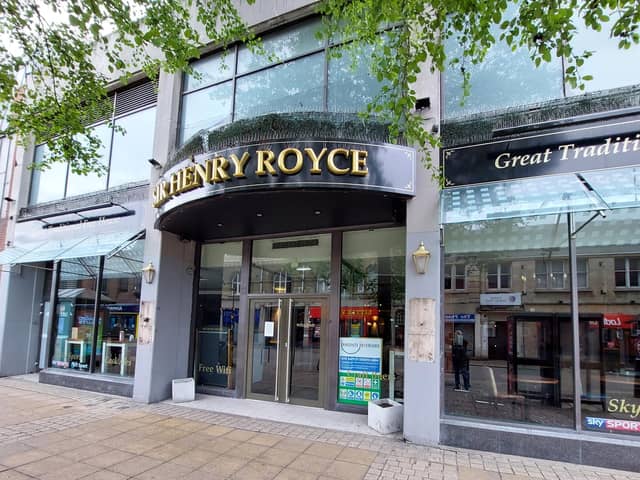The Sir Henry Royce in Broadway, Peterborough
