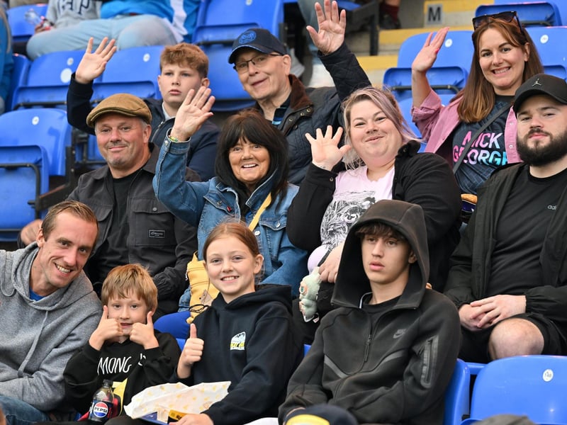 Posh v Barnsley fans gallery