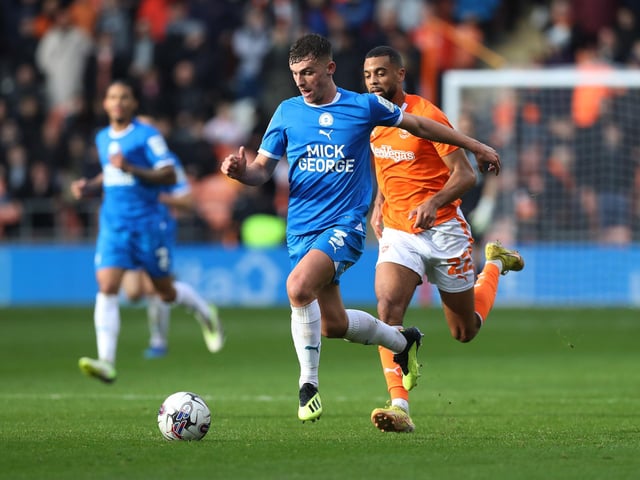 Played in central midfield and rarely convinced despite a good workrate. A fine set-piece set up the Posh equaliser though - 6.