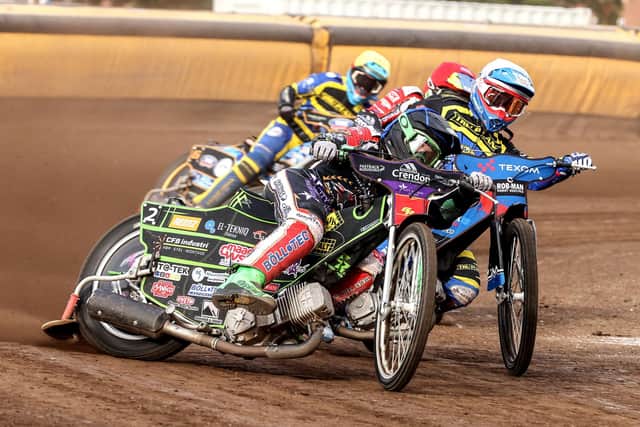 Benjamin Basso of Panthers leads during the abandoned meeting with Sheffield. Photo: Jeff Davies.