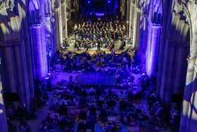 Brtitten Sinfonia, at Peterborough Cathedral in 2025.  Picture by Terry Harris.