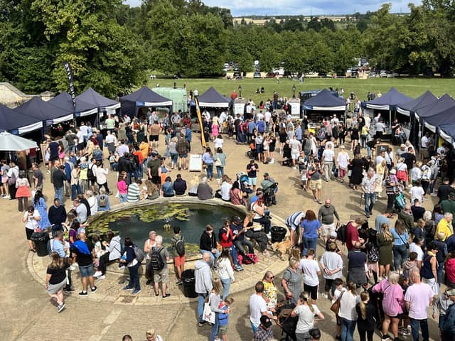 The Spring Fine Food Market returns to  Burghley House this weekend