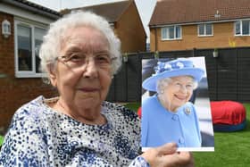 Dorothy Gray celebrated her 100th birthday with a card from The Queen