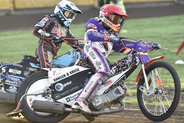 Niels-Kristian Iversen recorded a paid maximum for Panthers against Leicester. Photo: David Lowndes.
