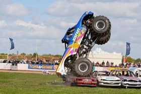 Some of the big vehicle clashes at Truckfest at the East of England Arena and Events Centre, which says it needs a big venue for its full show.