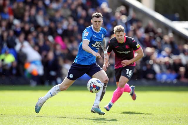 Jack Taylor of Peterborough United in action against Exeter City. Photo: Joe Dent/theposh.com.