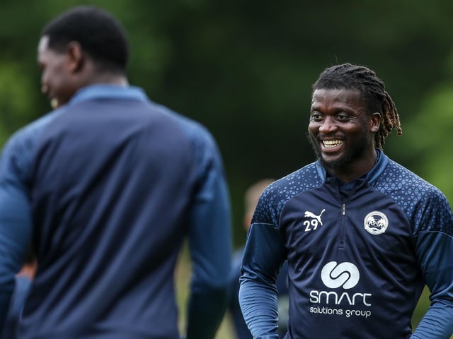 Presumably Jonson Clarke-Harris won't be around for much longer so let's see if Tshimanga is capable of replacing him.