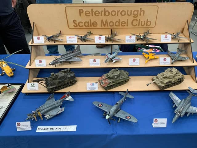 Peterborough Scale Model club exhibits. Photo: Toby Page.