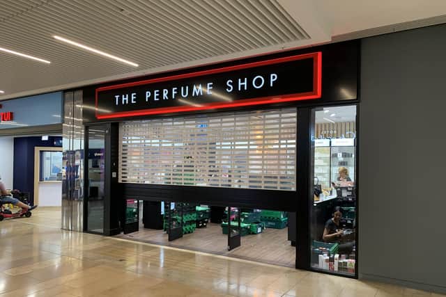 The Perfume Shop in the Queensgate Shopping Centre, Peterborough, has reopened after a refit.