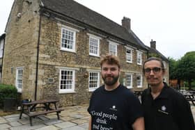 David Morrad and Oli Robbins the new joint managers of the Botolph's Arms.