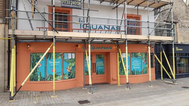 The Las Iguanas restaurant taking shape in Church Street, Peterborough city centre