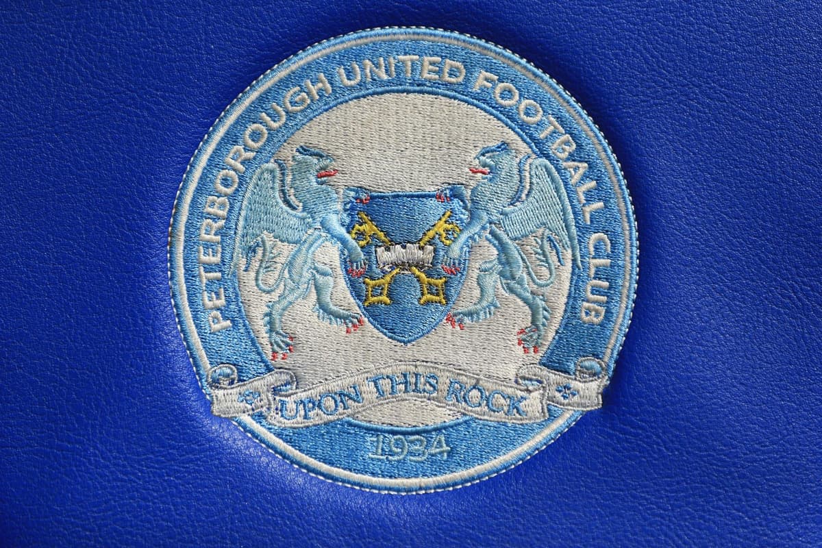 Fc Peterborugh Peterborough United launch process to change the club's crest by 2026
