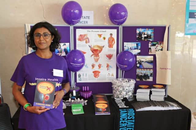 Miss Joyti Shah MBE at a one of her community clinics 