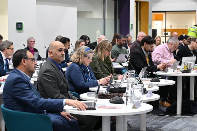Full council at Fletton Quays. Photo: David Lowndes.