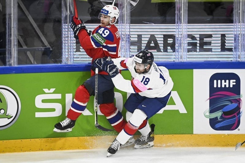 Lewis Hook (r)) plays for Elite Ice Hockey League side Belfast Giants and the British national team. He is a former Peterborough Phantoms player.