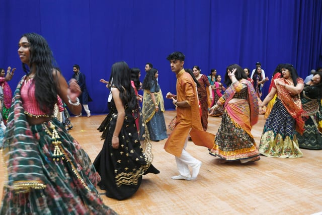 Celebrations during the nine day festival