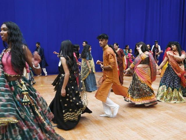 Celebrations during the nine day festival