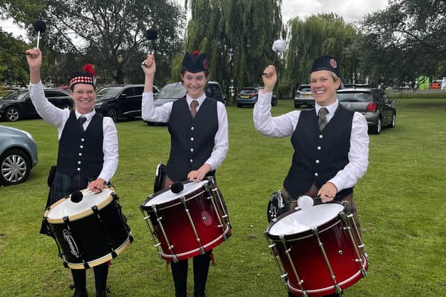 The Cambridgeshire Caledonian Pipe Band is made up of people of all ages and backgrounds. “Very few of the folk in the band are actually Scottish,” says band manager Ian Soutter.
