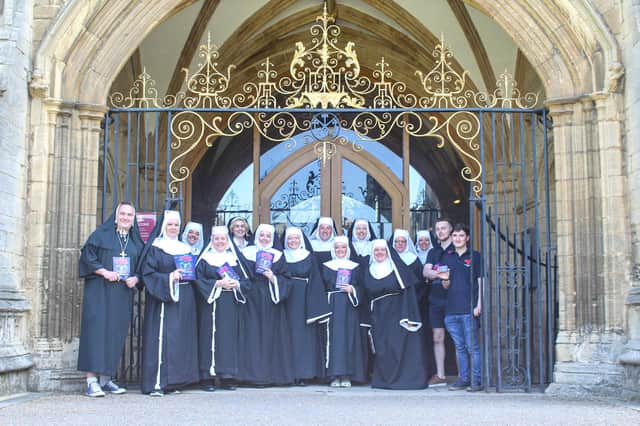 See Sister Act at Peterborough Cathedral until Saturday