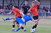 Peterborough Sports vs Peterborough United last season. Photo: David Lowndes.