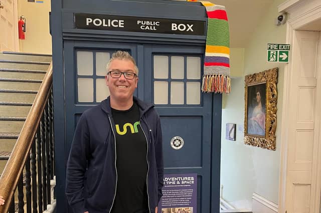 Supporting events in the city centre, like the Adventures in Time & Space exhibition at the Peterborough Museum.