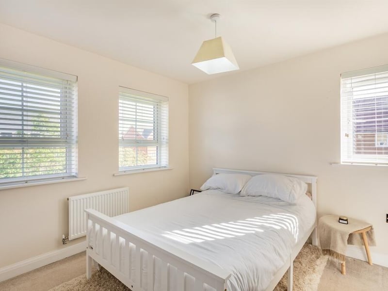 A bedroom on the first floor